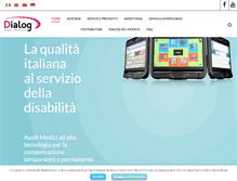 Tablet Screenshot of dialogausili.com